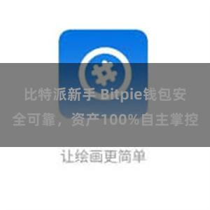 比特派新手 Bitpie钱包安全可靠，资产100%自主掌控