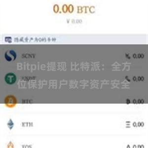 Bitpie提现 比特派：全方位保护用户数字资产安全