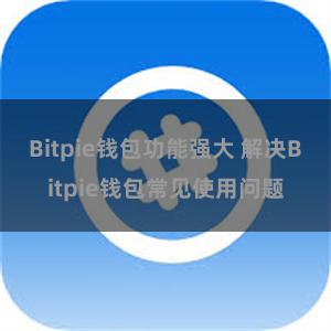 Bitpie钱包功能强大 解决Bitpie钱包常见使用问题