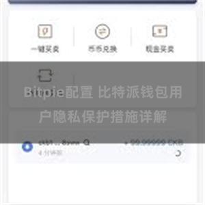 Bitpie配置 比特派钱包用户隐私保护措施详解