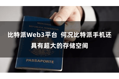 比特派Web3平台  何况比特派手机还具有超大的存储空间