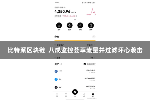 比特派区块链  八成监控荟萃流量并过滤坏心袭击